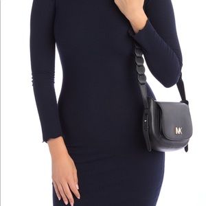 MICHAEL KORS JOLENE SMALL SADDLE MESSENGER BAG